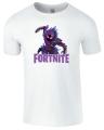 White Cotton T shirt Fortnite Raven Gaming Gamer Boys Top T-shirt Pub G. 