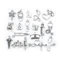 10pcs Doctors DIY Medical Signs Charm Stethoscope Nurse Hat Signs For Bracelet Necklace Jewelry Key Chain Ring Making. 