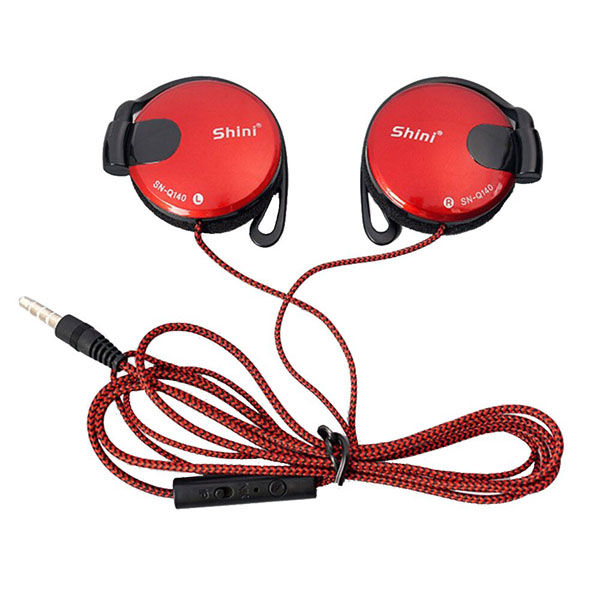 【Sunflower EGR】Shini Q140 Stereo Earphone Headphone Ear Hook Headset For Phone Headset Factory Price Wholesale