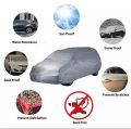 Car Top Cover For Honda City 2009,2010 ,2011,2012,2013,2014,2015,2016,2017,2018,2019,2020,2021 Silver Parachute Material Dust Proof. 