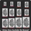 Flowers and Leaves Branch Reusable Stencil Airbrush Painting Wall Art DIY Home Decor Scrap booking Album Crafts. 
