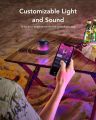 Soundcore Glow Mini Portable Speaker, Bluetooth Speaker with 360° Sound, Light Show, 12H Battery, Customizable EQ and Light, IP67 Waterproof and Dustproof, for Camping, Home, and Beach Parties. 