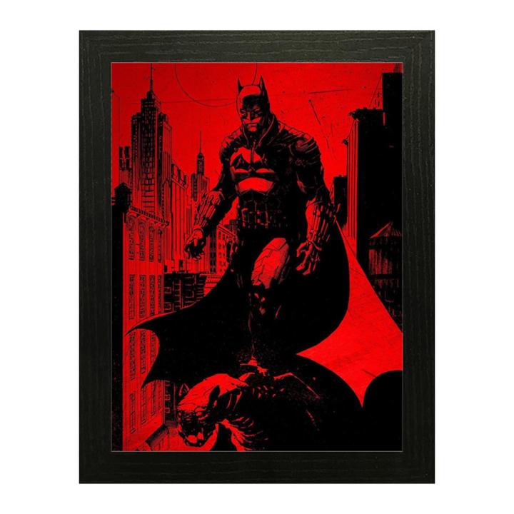 Batman Themed Movie Wall Art Frame For Office and Home Decor - OFD392