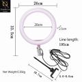 Ring Light - 26cm / 10 inch - Ring Fill Light - 3 Color Modes - With Dimmable. 