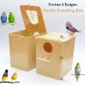 Finches & Budgies Nest box - Plastic Breeding Boxes Best for all breeders and aivary users. 