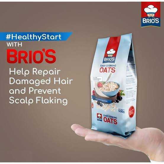 Brios easy cooking oats 500gm