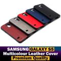 Samsung Galaxy S5 Back Cover Multicolour Leather Case For Samsung Galaxy S5. 