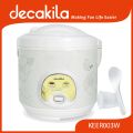 DECAKILA 10-Cup Rice Cooker with Steamer Slow Cooker - 1.8L - 700Watts - White. 