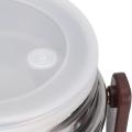 Techmanistan 2L Large Capacity Stainless Steel Vacuum Insulated Lunch Box, Food Warmer Box, Food Container with Handle, Insulated Leak Proof Double Layer Stainless Steel Tiffin Box. 