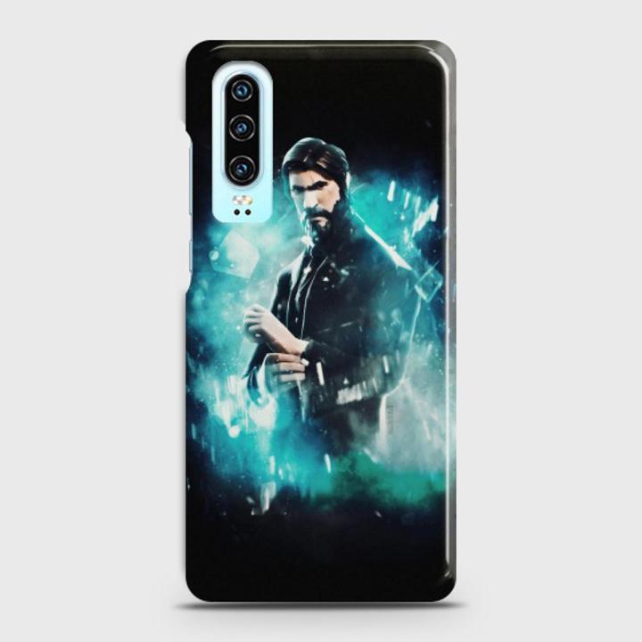 Huawei P30 Cover - SkinLee HQ Hard Case - Fortnite John Wick - SKINLEE-504-1-438-295
