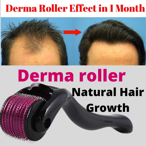 Derma Roller for Hair regrowth & Skin System - Best quality derma roller(0.5mm)