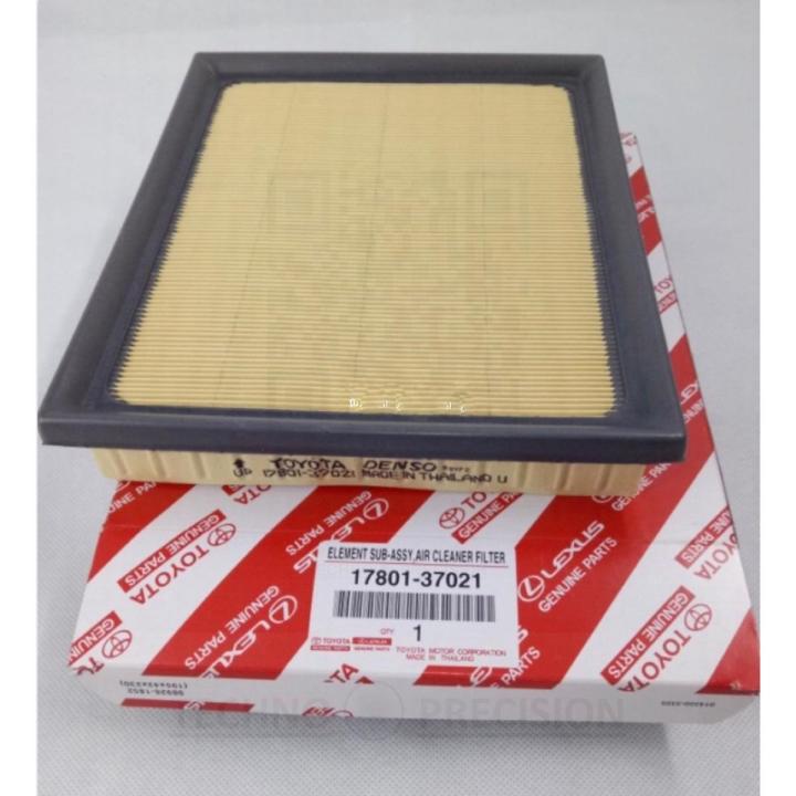 PIRUS AIR FILTER - TOYOTA GEUNINE - 17801-37021 FOR PRIUS 2009-2015 1.8L , PRIUS ALPHA 1.8L PRIUS PHV 2012~2016 PRIUS V 1.8L 2012 ONWARD