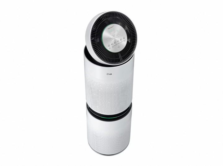 LG PuriCare™ 360° Air Purifier Dual version (H13 HEPA, with Clean Booster) AS10GDWH0