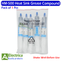 HY510 50g injection type Grey Silicone Compound Thermal Paste Conductive Grease Heatsink for CPU GPU Chipset Termopasta Cooling with scraper by Electrica. 