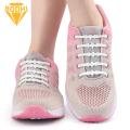 Hassle-free Elastic Shoelaces 16pcs Bat Shape Silicone Lazy Shoelaces No Tie Elastic Fasteners for Kids Adults Easy to Use Durable Perfect for Elastic No-tie Shoelaces. 