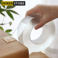 Nano tape Double Sided Washable Adhesive Tape Reusable and Washable Adhesive Silicone Nano Tape with Multi-Functional Anti-Slip. 