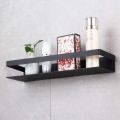 Black Metal Wallmount Washroom Accessories Storage Bathroom Shelf Rack Bathroom Organizer. 