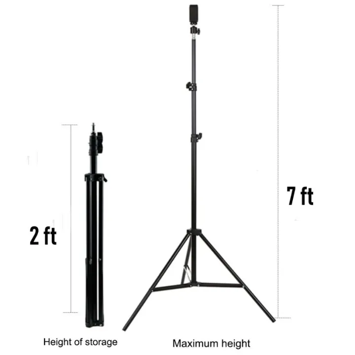 7ft%20Tripod%20Stand%20Best%20Quality%20Product%20Black%20Colour%20Fully%20Metal%20Good%20Quality%20Product%20Without%20Ring%20Light%20-%20Image%203