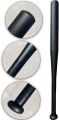 Professional Hard Grip Wooden Bat Self Protection Bat for Families Youth Baseball Bat (Pack of 1), Baseball Bat Hardball Stick Training Endurance Rod Outdoor Sport (Black), Heavy Duty Wooden Baseball Rounders Softball Bat. 