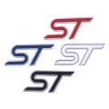 3D Car Sticker Auto Emblem Sport Badge Decal ST Logo Car Styling Accessori. 