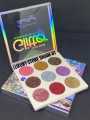 Glitter Eye Shadow Palette 9 in 1 Kit for Eye Makeup. 