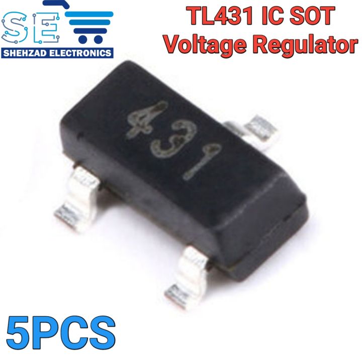 5PCS TL431 TL431A 431 Voltage Regulator IC | Daraz.pk