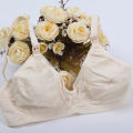 Cotton Maternity Nursing Bra Wireless Non-Padded Breastfeeding Support. 