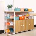 Vanity Storage Bin Cosmetic Organizer for Pantry Organization Closet Office. 