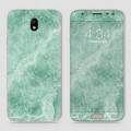 Samsung Galaxy J3 Pro 2017 (J330) Skin - SkinLee HQ Vinyl Skin Wrap (Not Cover) - Mint Green Marble - SKINLEE-271-2-31-80. 