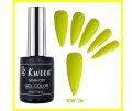 Neon Bright Yellow Colors Gel Nail Polish Led Lamp Gel Lacquer Long-Lasting Semi Permanent Gel Nail Polish. 