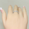 Wedding Ring Inlaid Exquisite Inlaid Women Accessory Jewelry. 