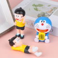 Anime Doraemon Family Figures Model Toys Garden Landscape Decoration Toys Kids Christmas Birthday Gifts. 