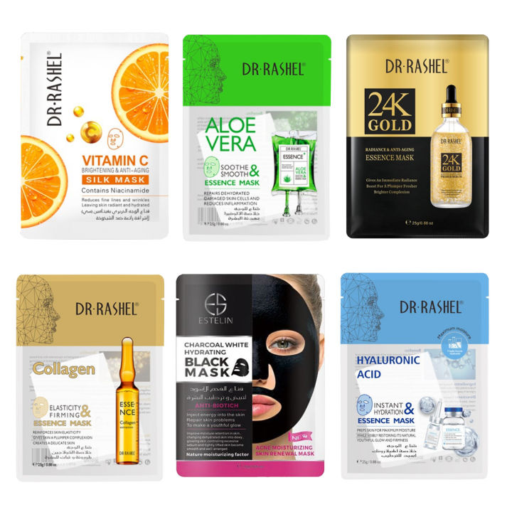 Dr.Rashel%206%20PC%20Moisturizering%20Facial%20Sheet%20Mask%20-%20Image%202