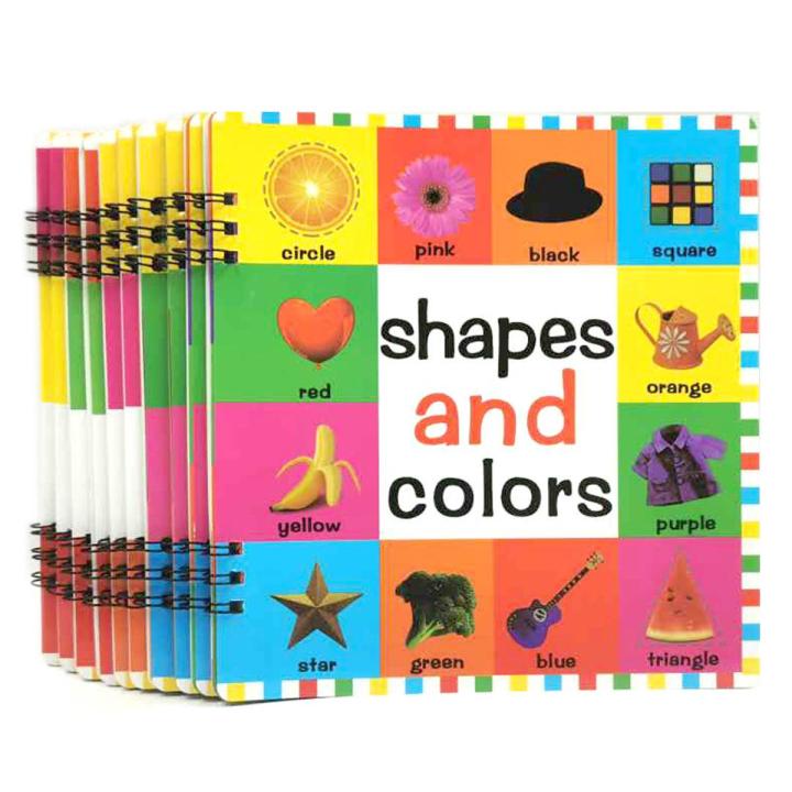 【Rongcai】 JF Kids Educational Board Books Hardbound Beginners Booklet Learning Book-W029