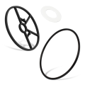 O-Ring Gasket Rebuild Kit PC Pool and Spa Replacement Parts Fits for Hayward Multi-Port Valve Parts. 