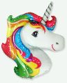 UNICORN FOIL BALLOON IN MINI SIZE - UNICORN THEME FOIL BALLOON 14 INCH IN SIZE. 