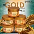 Jessica 24K Gold Facial Kit Salon Pack 5 Steps - Each Jar 500g (Approx). 