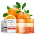 Orange Eye Mask Patch Moisturizing Light Eye Bags Vitamin C Eye Mask Green Tea Extract Bioaqua Eye Skin Care Cosmetic. 