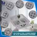 Pack of -10Pis Disposable Floor Drain Sticker Shower Drain Hair Catcher Cover Sink Strainers Anti-blocking Bathtub Mesh Filter Sticker. 