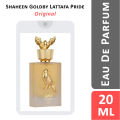 Shaheen Gold Lattafa Pride Perfumes 20ml EDP for women and men Discovery Pack Travel. 