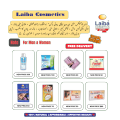 Laiba Cosmetics "All-in-One Miracle Beauty Box" | Whitening Urgent Facial + Multani Mitti Powder + Anti-Acne Face Wash + Facial Cream + Multani Mitti + Cool Mint + Hand & Foot Scrub + Archi Pearl Powder + Laiba Magic Tissue (Makeup Remover) For Men/Women. 