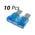 10 Pcs 15 Ampere Blade Fuse Car Energy Control Anti Shortage For Auto Accessories. 