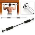 Iron Door Way Gym Bar - Silver - pull up bar. 