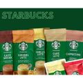 Starbucks Instant Coffee Sachet 22g(Pack of 5) - Caffe Mocha - Vanilla Latte - Cappuccino -Cafe Latte - Caramel Latte Imported. 