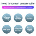 Vention OMTP CTIA Earphone Audio Adapter Jack 3.5mm Male to Jack Male Aux Cable for Phone MacBook Pro Samsung Headset Cable Aux. 