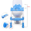 Baby City Baby Toddler Potty Toilet Trainer / Safety Seat Chair Step with Adjustable Ladder / Infant Toilet Training Non-slip Folding Seat. 