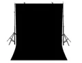 5x9ft Black Screen Key Backdrop Soft Pure Black Studio Background ID Photo Photography Backdrop Photo Backdrops Customized Studio Photography Backdrop Background Studio. 