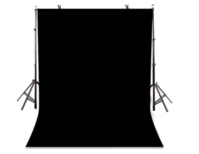 5x9ft Black Screen Key Backdrop Soft Pure Black Studio Background ID Photo Photography Backdrop Photo Backdrops Customized Studio Photography Backdrop Background Studio