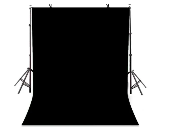 5x9ft Black Screen Key Backdrop Soft Pure Black Studio Background ID Photo Photography Backdrop Photo Backdrops Customized Studio Photography Backdrop Background Studio