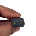 High Quality Power Cable Power Supply Cable for PC, UPS, Printer, Monitor and LCD- 1.5 Meter Black Cooper. 